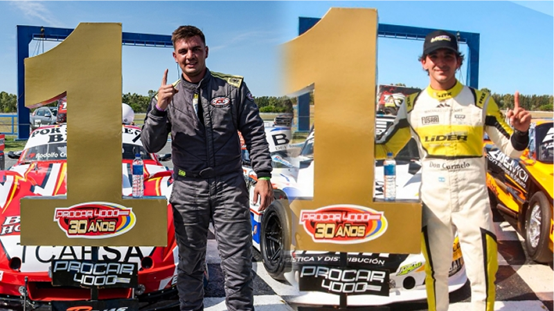 Pasquale y Florio vencieron en las series de la Clase B | Prensa ProCar 4000