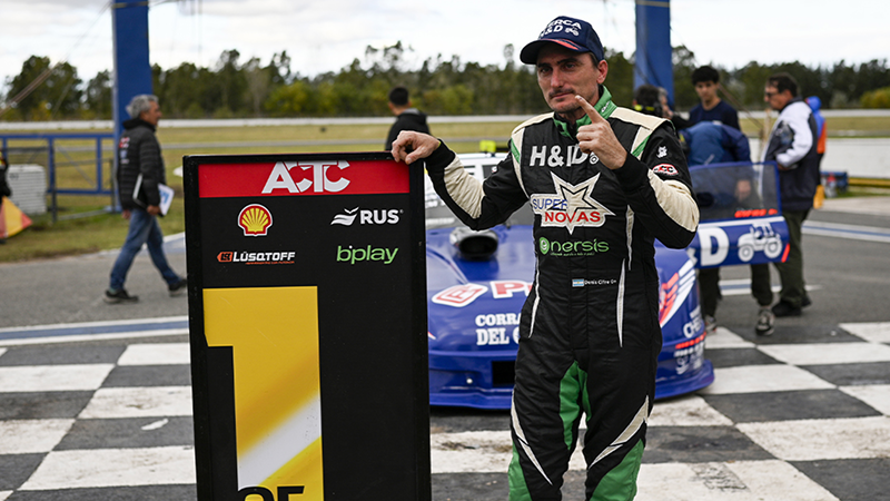 Alan Cifre celebró su primera pole position de la temporada tras una vuelta contundente | Prensa ACTC