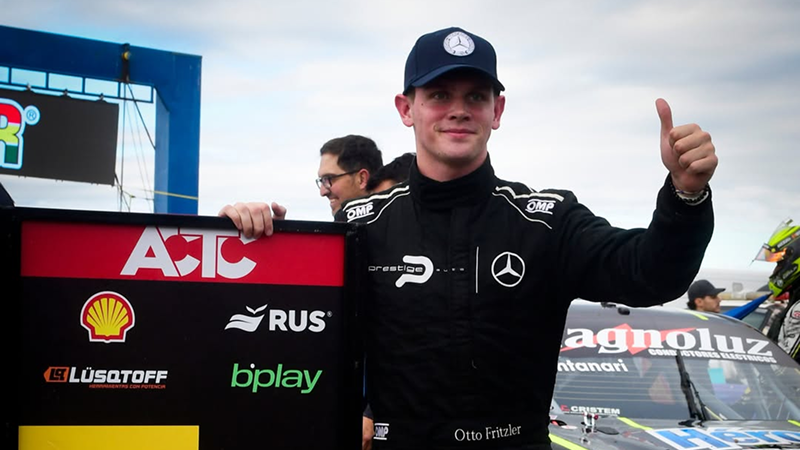Otto Fritzler celebró su primera pole position del año en las TC Pick Up | Prensa ACTC