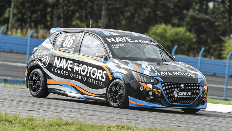 Martín Leston festejó su primera pole position en la Clase 2 y mañana buscará su primer triunfo en las series del TN | Prensa TN Apat