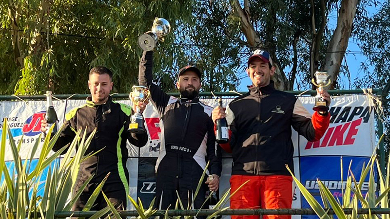 Braian, Berni y Manu festejan en Tres Arroyos. Fucci está intratable en la Promo. | Foto Nico Isalberti
