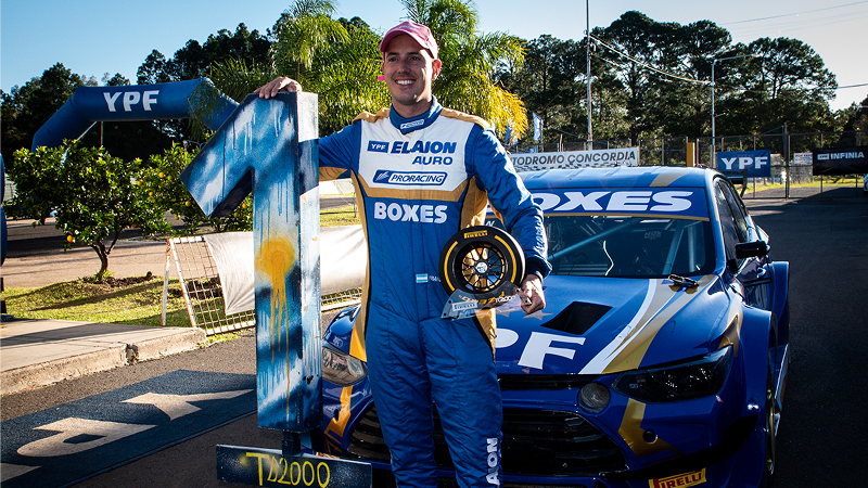 Franco Vivian celebra una pole position necesaria y emocionante en Concordia | Prensa TC2000