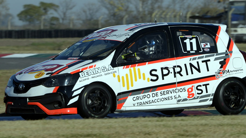 Franco Fauret impuso un ritmo demoledor en la tercera serie y se aseguró el primer cajón de largada para la final de la Clase 3 en San Jorge | Prensa APTP