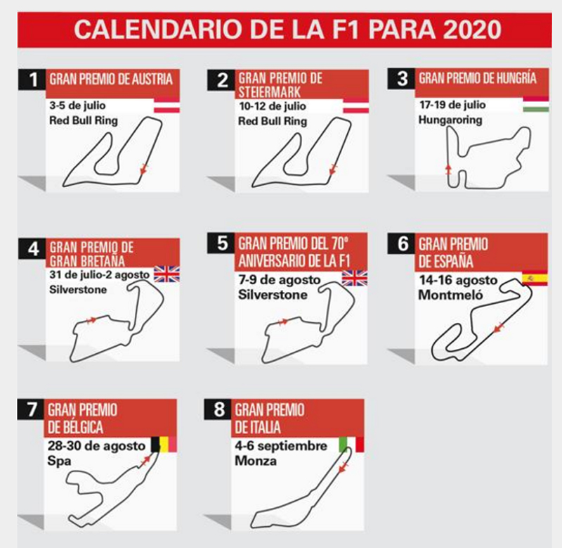 CalendarioF1