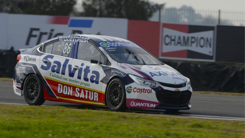 Agustín Canapino plasmó un gran potencial en su vuelta veloz, estableció un nuevo récord de vuelta y partirá adelante en la primera batería dominical | Prensa TN Apat