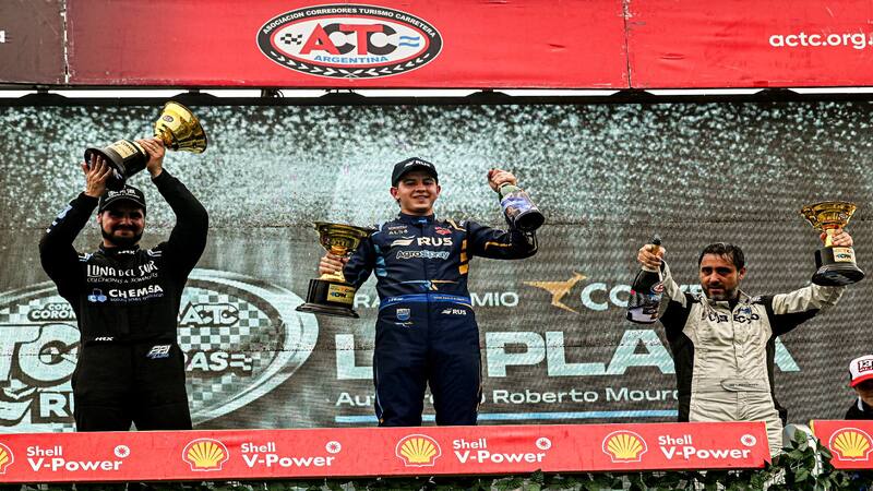Triunfo contundente del piloto arrecifeño en el TC Pista Mouras | Imagen cortesía ACTC