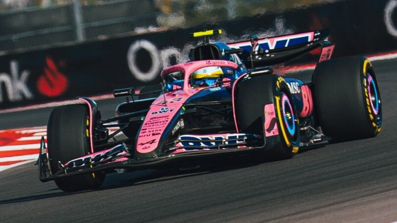 Franco Colapinto en el Circuito de las Américas