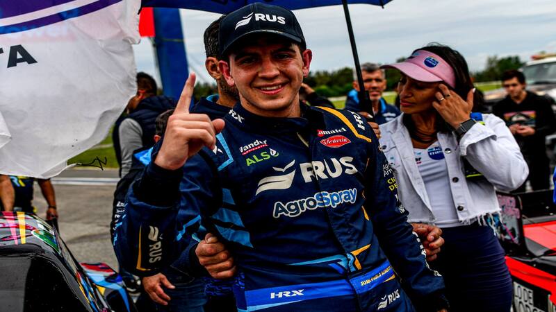 El piloto de Arrecifes aprovechó el despiste de Nicolás Jaime y se llevó la batería en el circuito de La Plata | Imagen cortesía ACTC