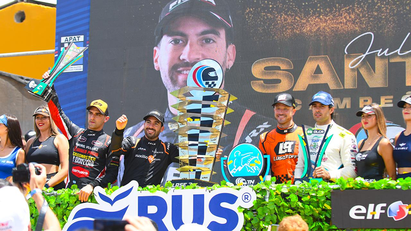 Canapino sigue sumando categorías a su lista de triunfos | Imagen Prensa TN Apat