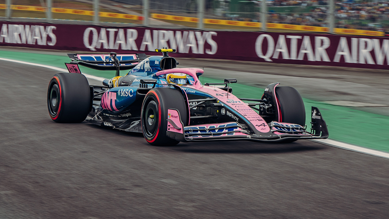 Franco Colapinto completó el Gran Premio de Brasil y finalizó 15° | Imágen Alpine F1 Team