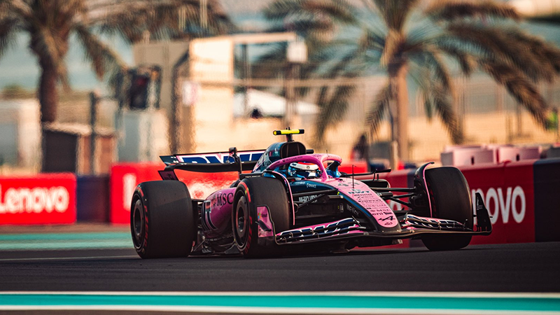 Colapinto llegó 20° en la última carrera del 2025 | Imagen Alpine F1 Team