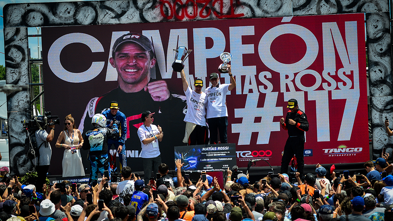 Matías Rossi celebra su sexto título en TC2000 tras finalizar cuarto en Junín | Imagen Prensa TC2000