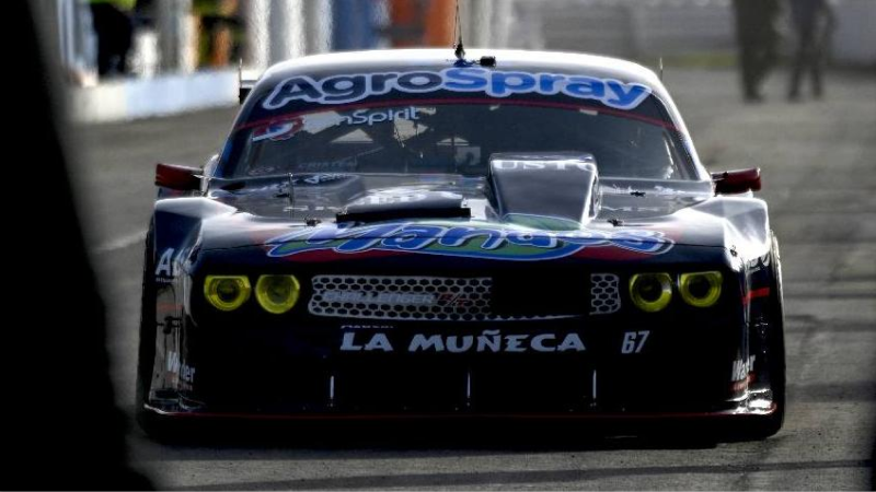 Santiago Biagi supo sacarle provecho a su Dodge y fue el más veloz en el segundo entrenamiento del TC Pista | Prensa ACTC