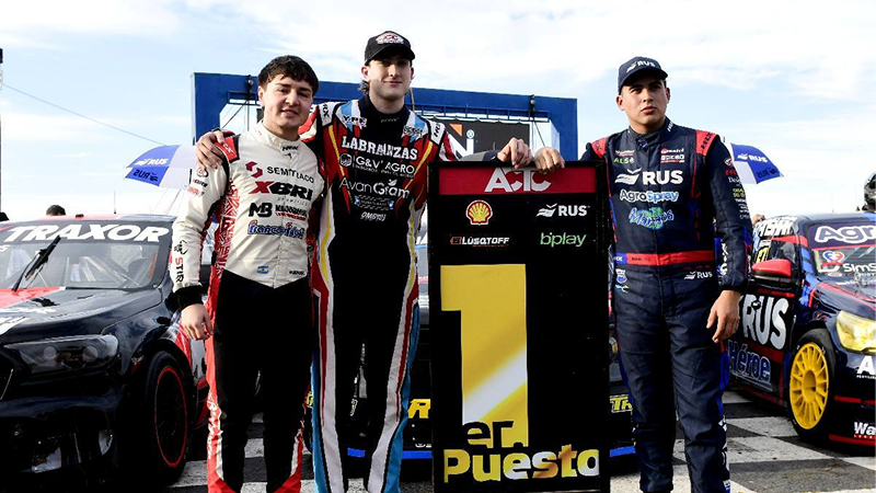 Faustino Cifre cerró una jornada perfecta en el Autódromo Roberto Mouras tras liderar los entrenamientos y adueñarse de la pole position | Prensa ACTC