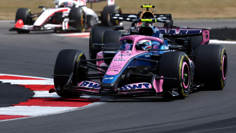 Franco Colapinto quedó con sus tiempos a la mitad tras perder el control de su coche en la Q1 | Prensa Alpine F1 Team