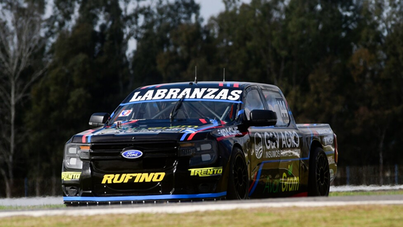 Cifre estableció el mejor tiempo de la práctica final con la Ford Ranger en La Plata | Prensa ACTC