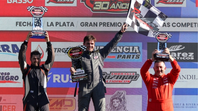 Santiago Pasquale se quedó con la victoria en la final de titulares de la Clase B | Prensa ProCar 4000