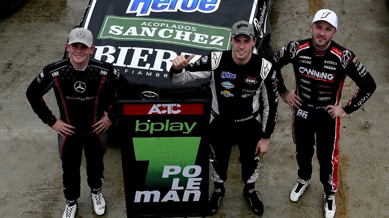 Hernán Palazzo celebró la pole position en el trazado rosarino tras marcar el mejor registro de la clasificación | Prensa ACTC