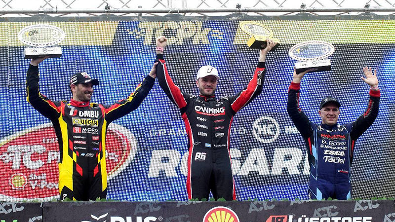 Canapino festejó en Rosario su primer triunfo de la temporada a bordo de la Chevrolet S-10 | Prensa ACTC