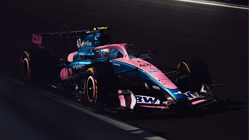 Colapinto volvió a Q3 en el Gran Premio de España y largará desde el noveno puesto | Gentileza Alpine F1 Team