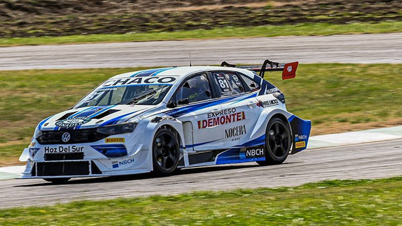 Lucas Carabajal lideró ambas tandas de entrenamiento del TC2000 con el VW Nivus en el trazado de Junín | Prensa TC2000