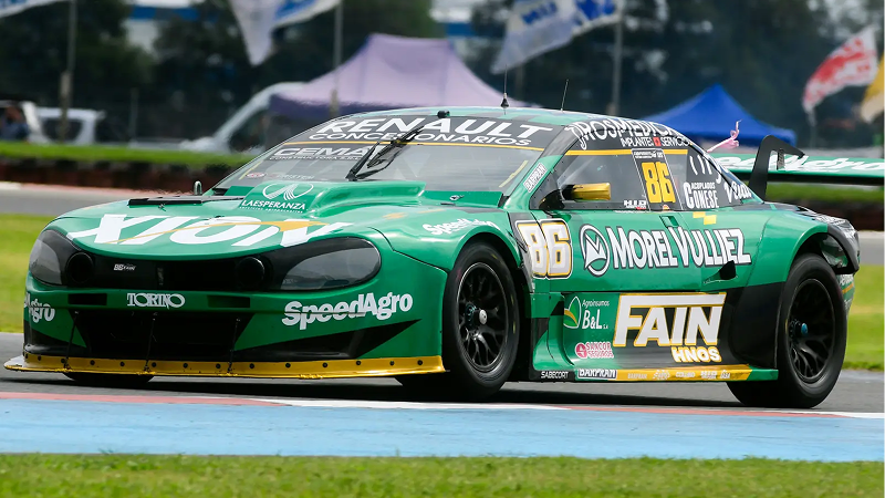 Ignacio Faín transita el trazado de San Nicolás al mando del Torino N°86 del Trotta Racing | Gentileza ACTC