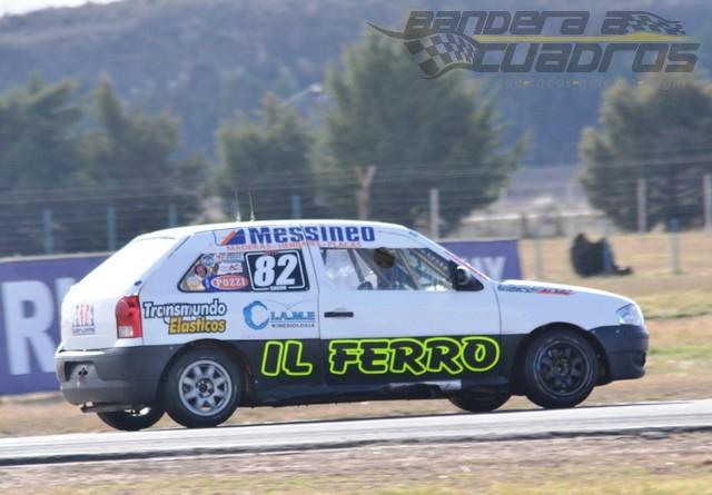 Emanuel Bibiloni terminó 6° en la segunda serie de la Clase Tres del Turismo Pista.