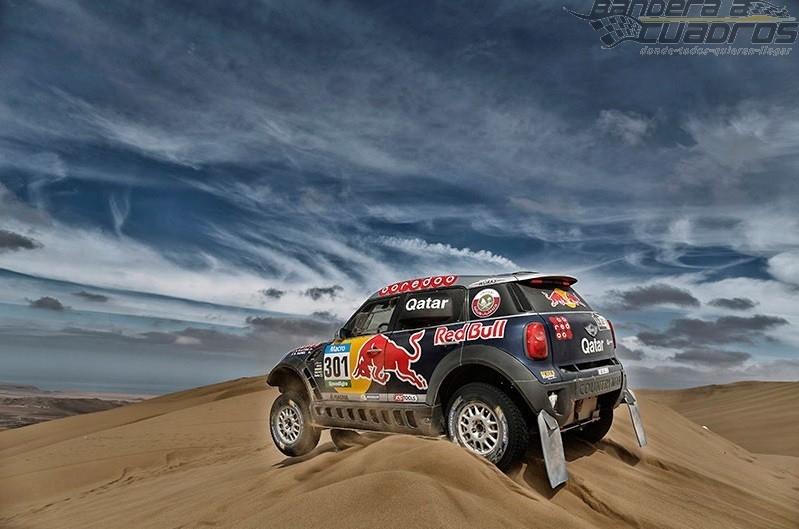 Al-Attiyah quiere asegurarse el Dakar 2015.