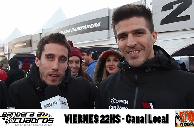 La dupla Guerrieri - Rossi te invitan a ver los 500 Km por Bandera a Cuadros.