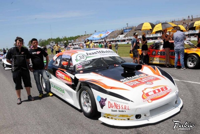 Alejandro Weimann ingresó a la definición de la corona del TC Pista Mouras.