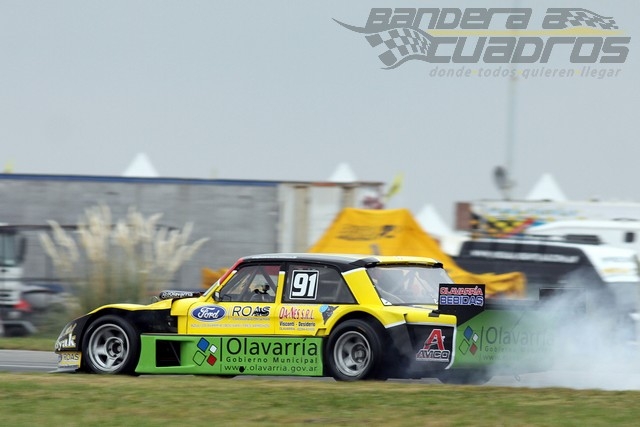 Alejandro Bebo Weimann es el piloto de Olavarría en el TC Pista Mouras
