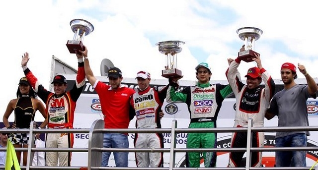 El Dole y el JP subió al podio en las dos finales del TC Mouras.