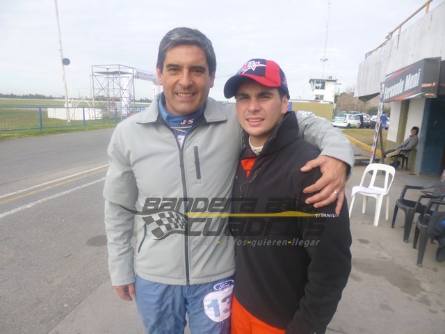 Fabio Torres eligió a Agustín Herrera y quedaron 10mo. en la general de la Clase 2.