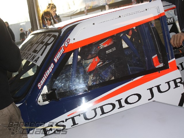 El piloto de Olavarría se lució en La Plata.
