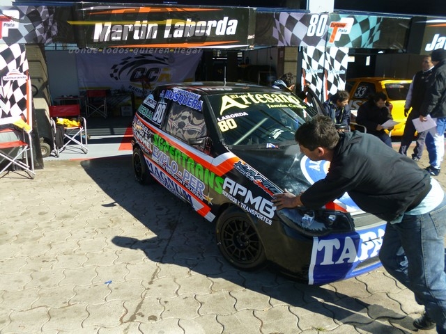 Martín Laborda tendrá este fin de semana su segunda incursión sobre un Fiat Palio.