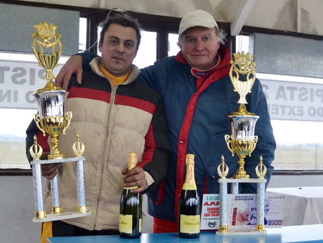 Luis Mori resultó el invitado del campeón Eduardo Kriger. Ambos ganaron en el Turismo Sport del Sudeste