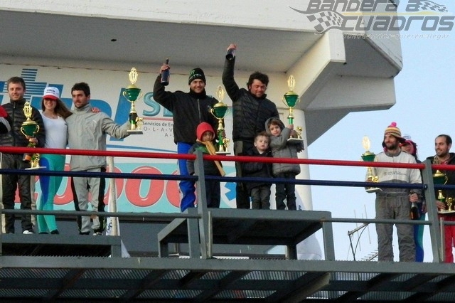 Las tres mejores duplas de la Monomarca 1100 celebraron en el AMCO en el aniversario Diario EL POPULAR
