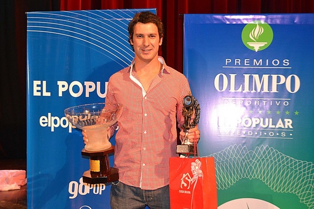 Nicolás Pezzucchi logró el Olimpo de Oro 2013 Premio Diario EL POPULAR, como el deportista más destacado de Olavarría.