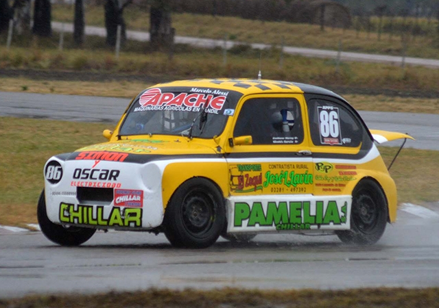 El chillarense Nicolás García alcanzó su primer éxito en la Promocional 850 del Sudeste.