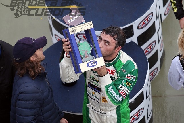Altuna había largado desde la 12° posición.