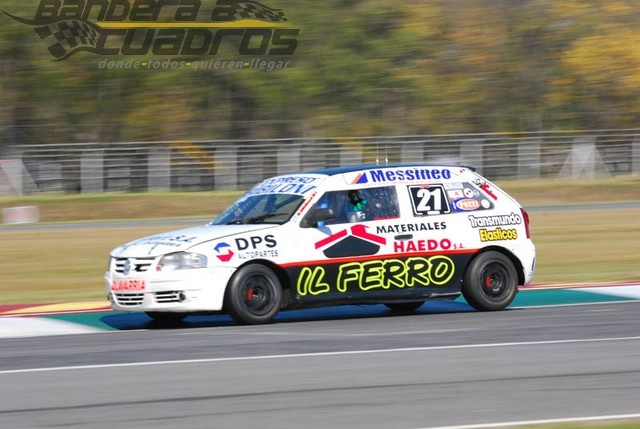 Bibiloni no pudo mejorar el tiempo de los entrenamientos.