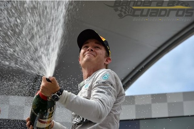 Rosberg es el puntero del campeonato.