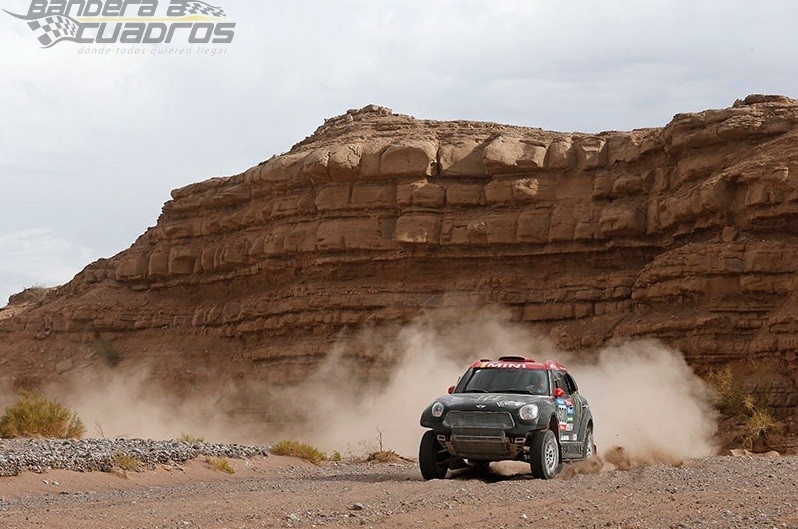 Roma dejó atrás a Al-Attiyah que se escapa en la general.