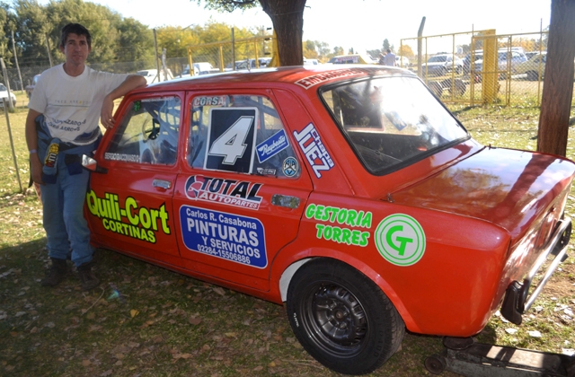 Sergio Giacomasso apareció en la última tanda para bajar la barrera de los 47" y ser el más rápido del sábado.