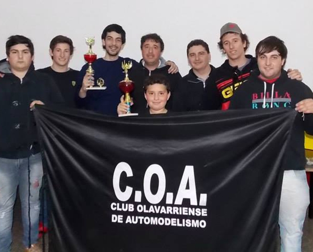 Los integrantes de Olavarría que tomaron parte del Campeonato Provincial.