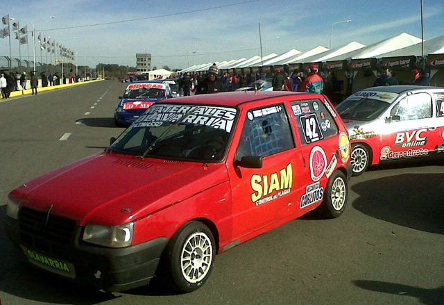 Sergio Giacomasso es el único piloto de Olavarría que compite en la Clase 2 de TP.