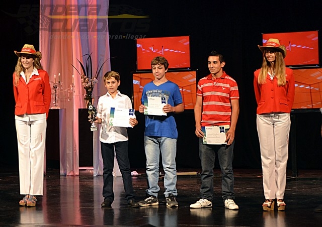 Martín Collodoro se quedó con el Olimpo de Plata en karting. 
