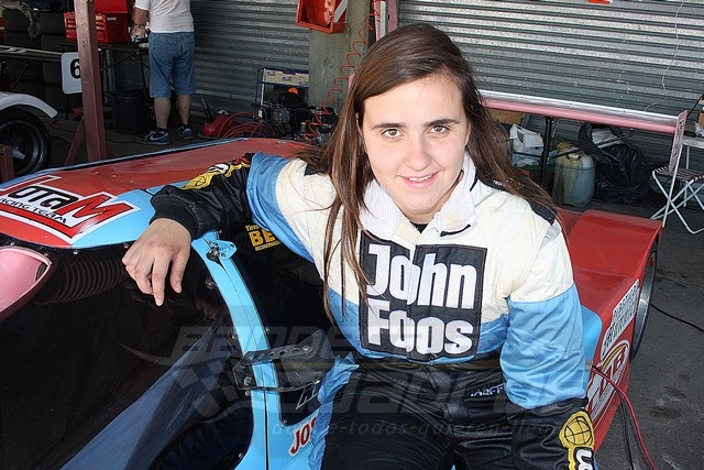 Josefina Vigo empezó su romance con el automovilismo a los 9 años. El karting la formó y ahora muestra su potencial en el GT 2000. Gentileza Darío Gallardo 