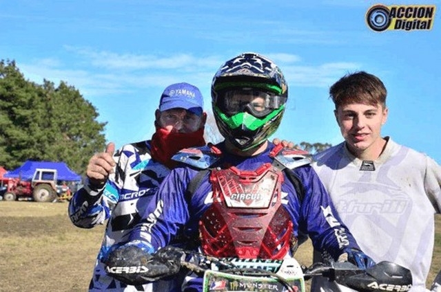  Los Andes y el placer de las motos. Fabián, Luciano y Emiliano realizaron el Global del Este.