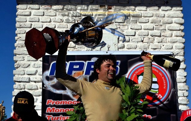 Martín Laborda es el campeón de la Mononmarca 1100 del Sudeste.